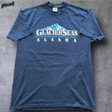 Vintage Glacier Seas T Shirt L Made in USA Short Sleeve 2
