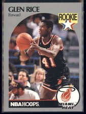 1990-91 NBA Hoops - Glen Rice #168 RC