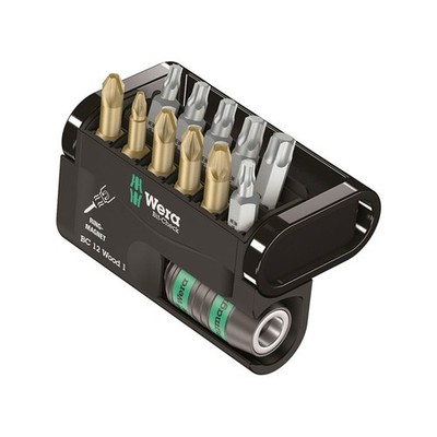 Wera Bit-Check 12 Holz 1 Satz, 12 Stück 05057423001