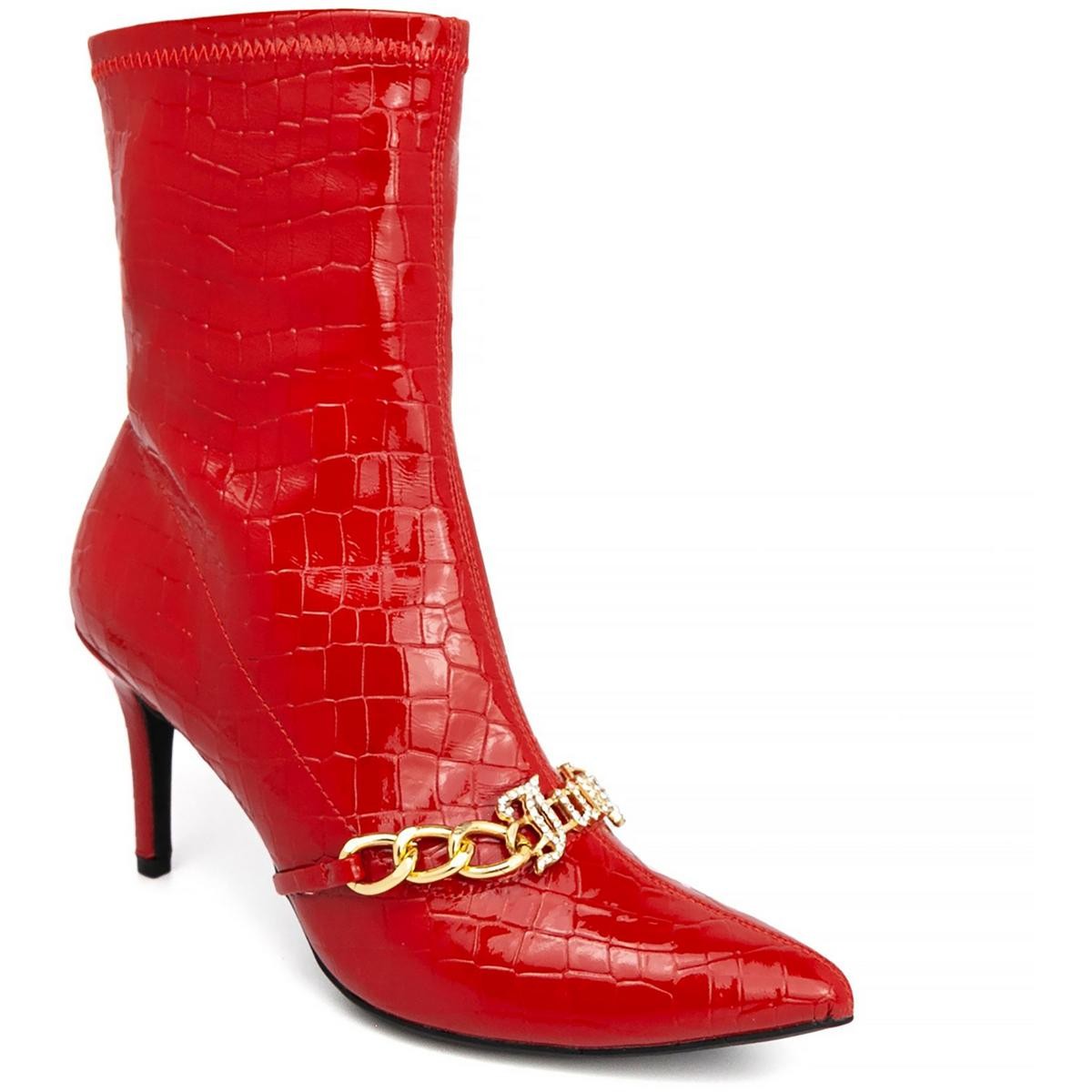 Женские лакированные ботильоны Tommi Red от Juicy Couture размер 85 BM BHFO 4886 8690₽