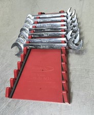 Snap-on 7pc Metric 30 60 Four-way Angle Open-end Wrench Set With Ya389a Tray
