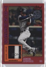 2019 Topps 1984 Baseball Relics Series 2 Red 23/25 Miguel Andujar #84R-MA 0jd0