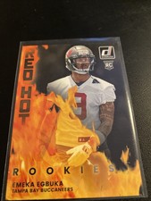 2025 Donruss Football Emeka Egbuka Red Hot Rookies Insert (RC) #RHR-EMK