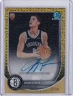 2025-26 Bowman Basketball Egor Demin Chrome Rookie Auto Gold Mojo Refractor /50