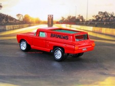 1960 Chevy Drag Racing Panel Station Wagon Model Red A1