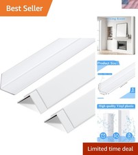 Comprehensive 5-Pack 48" Vinyl Corner Protectors - Easy Install  Durable