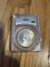 1886-P Morgan Dollar, CAC MS65 Witter Brick