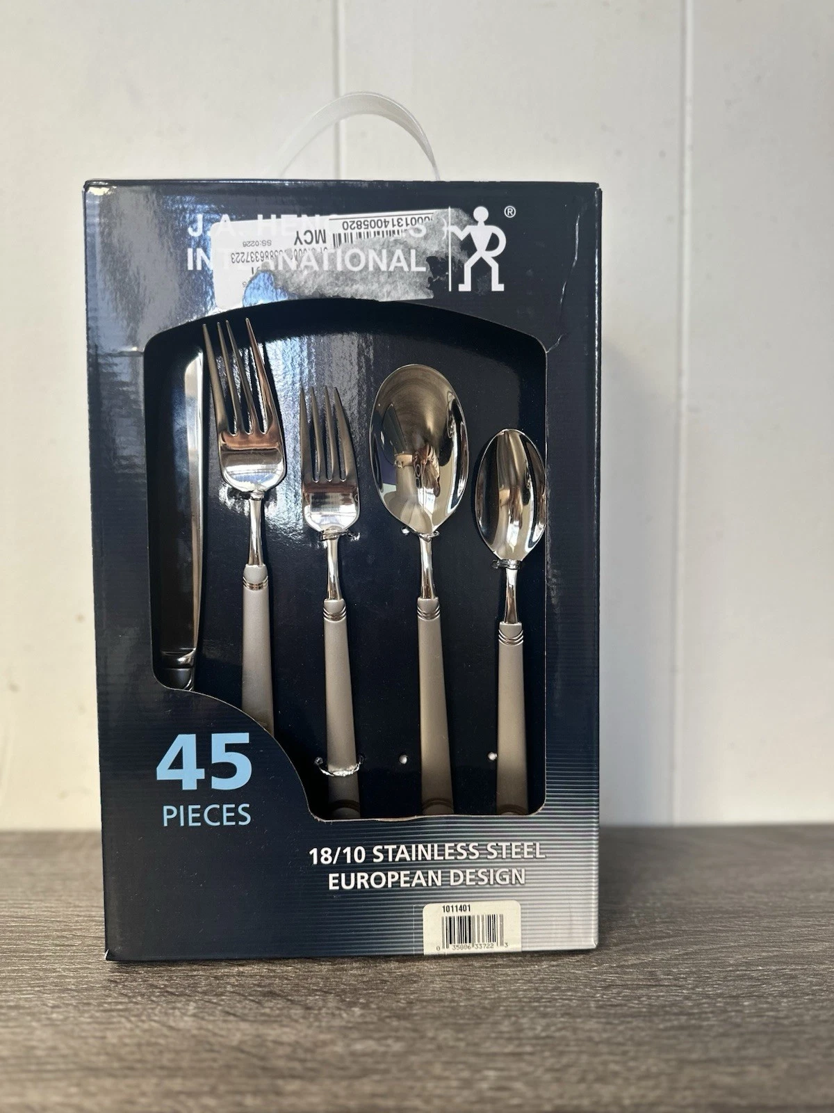 Henckels Joy 45-pc 18/10 Stainless Steel Flatware Set