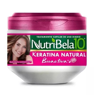 NutriBela10 Tratamiento Capilar Keratina Natural  300g