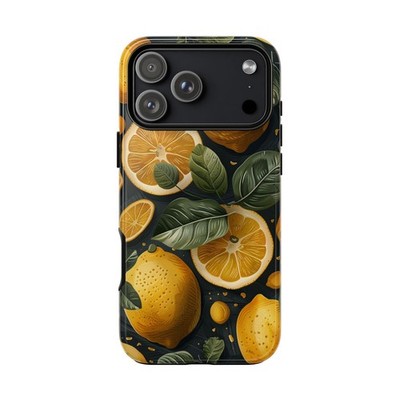 Lemon Green Leaves | Phone Ink Case for iPhone/Galaxy/Pixel