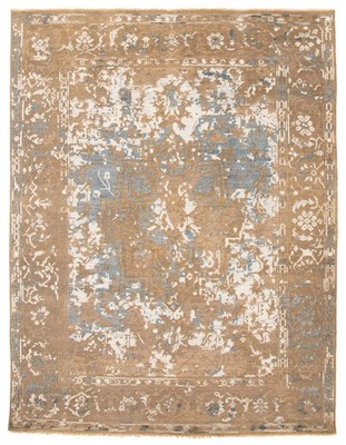 Hand Knotted Area Rug 7'7'' x 9'10'' Traditional Oriental Wool Carpet