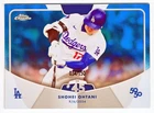 2024 Topps Shohei Ohtani 50/50 HR 45 Chrome Blue Refractor #91 (xxx/150) - QTY