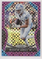 2019 Panini Prizm Purple Power Prizm 18/49 Marvin Jones Jr #109 8k4