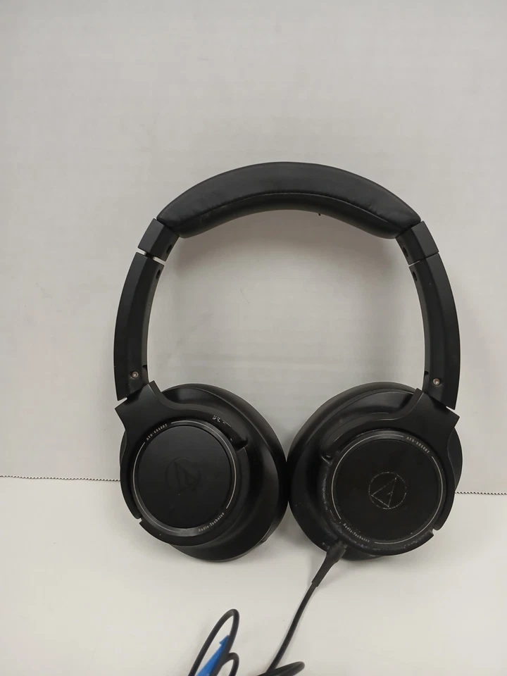 Auriculares inalámbricos sobre la oreja Audio Technica ATH-SR50BT, negros Foto 4 de 4