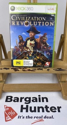 2380 Sid Meiers Civilization Revolution PAL Xbox 360 Complete