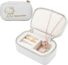 Sanrio Hello Kitty Portable Jewelry Case Compact Travel Accessory Organizer