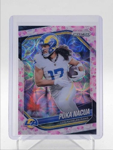 PUKA NACUA 2025 PANINI PRIZM CHOICE CHERRY BLOSSOM RAMS /15 Q6377