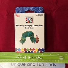 ERIC CARLE The Very Hungry Caterpillar Card Game EUC Open Box
