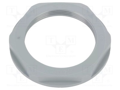 UL94V-2 PG36 60mm Polyamid SKINTOP Mutter grau Gewinde: PG