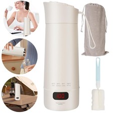 Kleiner Tragbarer Wasserkocher Mini Elektrischer Wasserkocher Reise Beheizter DE