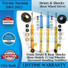 Bilstein Oem Front Struts Rear Shocks For 2005-2015 Toyota Tacoma 9 Yrwarranty