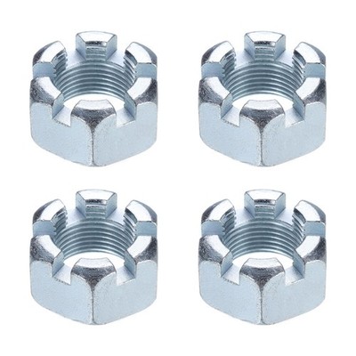 1-1/8''-12 Sechskantmutter für 6.8 Stahl silber 4 Stück