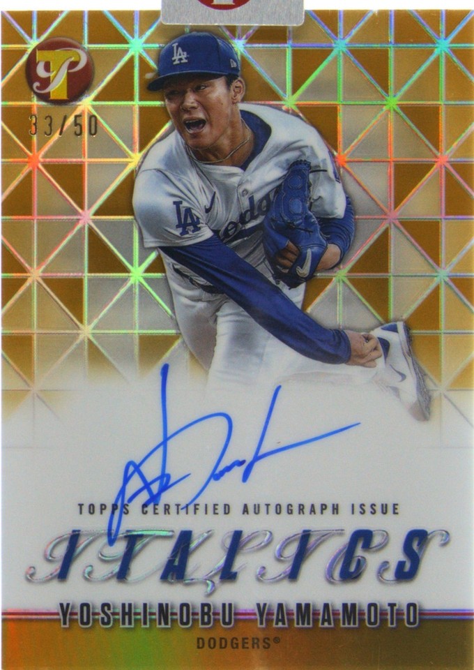 2025 Topps Pristine - Yoshinobu Yamamoto #I-YY for sale | eBay
