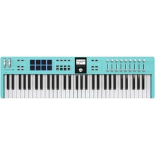 Arturia KeyLab Essential 61 mk3 MIDI Keyboard Controller Aquamarine