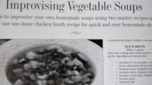 COOK'S ILLUSTRATED IMPROVISING SOUPS NUMBER ONE CHARTER ISSUE - Picture 11 of 14