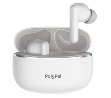 Polypal P1 AI Translation Earbuds – Supports 138 Languages, 600 Minutes/Month,