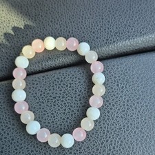 Multicolor Beaded Friendship Bracelets with Dangle Charms, Stackable