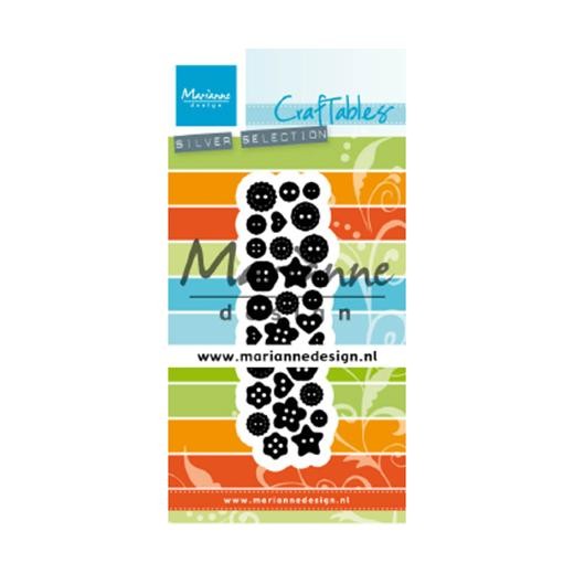 Marianne Design Craftables Punch Cutting Die - Buttons CR1480