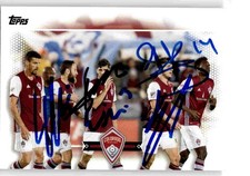 2017 Topps MLS Pick a Card Base Set All autographed!
