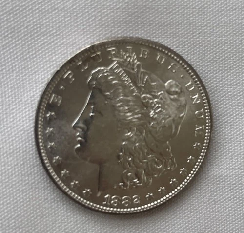 1882 S San Francisco US Mint MORGAN SILVER Dollar, Beautiful Coin, BU UNC PL