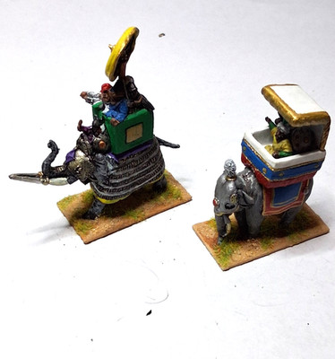15mm Painted Sassanid Persian Fighting Elepahant x 2 (Set 2)