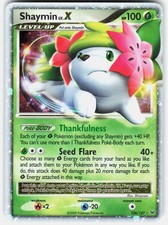 Pokemon Shaymin LV.X 126/127 Holo LV.X Rare Platinum Pokemon Near Mint on eBay