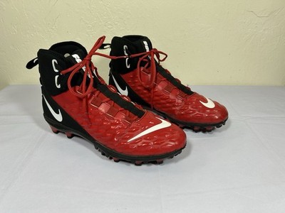 Nike Force Savage Varsity Size 11.5 AQ8155-601 Red/Black/White Football Cleats