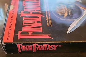 Final Fantasy (Nintendo NES, 1990), Authentic, CIB, Complete, Very Good, Tested
