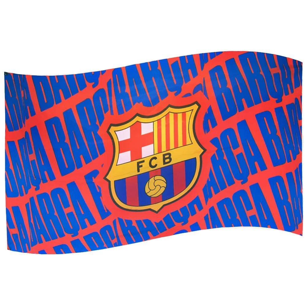 Fanion Sporting Portugal Vs FC Barcelona - Pennant Football - Banderin
