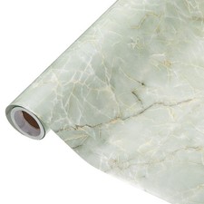 Carta Contatto Marmo 15,7"x118" Marmo Giada Marina Militare Sbuccia e Bastone