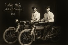 William Harley And Arthur Davidson 1914