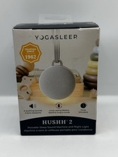 NEW Yogasleep Hushh 2 Travel Sound Machine  Night Light