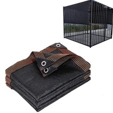 YLBFJXK Dog Kennel Shade Cover 90 Sunblock Shade Tarp Panel with  6ft x 10ft