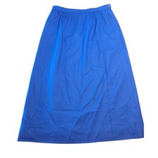 Vintage Pendleton Wool Midi Skirt Blue USA Made Women 12 Classic