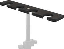 Multi Mic Holder for Mic Stand, Multiple Microphone Organizer and Display for Wi