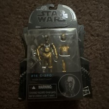 2014 HASBRO Star Wars Black Series Blue Line 3.75 16 C-3PO
