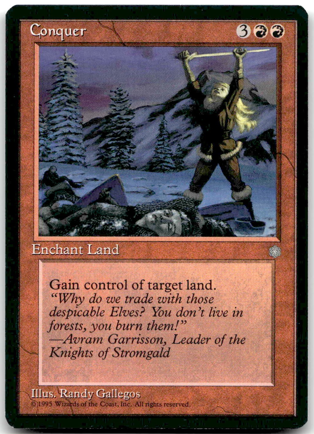 MTG Conquer Ice Age ICE #180 uncommon LP $SALE$!