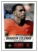 2014 Score - Rookie Brandon Coleman #343 (RC)
