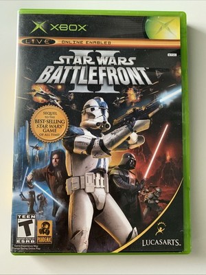 Star Wars Battlefront II Xbox LucasArts 2005 CIB Registration Included Tested