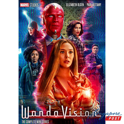 WandaVision TV Series Action Adventure Sci-Fi HD Custom DVD High Quality Audio